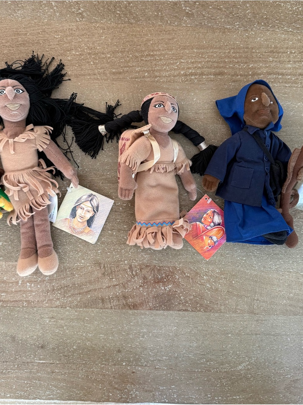Famous Be’an Vintage Historical Dolls • NWT • Collectible Plush Set • Rare Creat